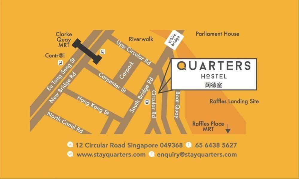 Quarters Capsule Hostel Singapur Exteriér fotografie